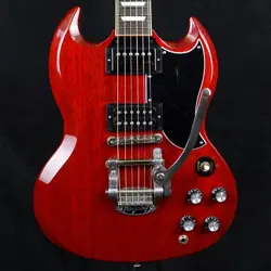 GIBSON DEMO GUITAR MOD COLLECTION SG STANDARD '61 VINTAGE CHERRY W BIGSBY B5
