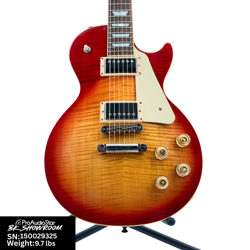 USED GIBSON 2015 LES PAUL TRADITIONAL - HERITAGE CHERRY SUNBURST W/OHSC