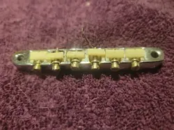 GIBSON TUNEOMATIC BRIDGE NYLON INSERTS 1964