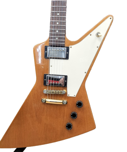 [GIBSON] EXPLORER NATURAL ELECTRIC GUITAR W/HARD CASE USED SHIPPING FROM JAPAN