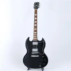 GIBSON SG STANDARD EBONY BLACK MADE IN USA 2018 SOLID BODY ELECTRIC GUITAR