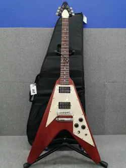 GIBSON 2005 FLYING V FADED MATTE ELECTRIC GUITAR AGED VINTAGE STYLE