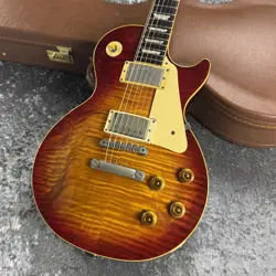 GIBSON  LES PAUL STANDARD CHERRY SUNBURST USED ELECTRIC GUITAR  1987