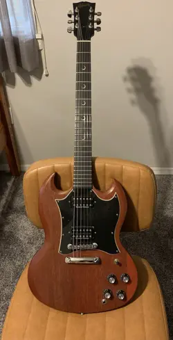 GIBSON SG SPECIAL FADED 2002 CRESCENT MOON INLAYS