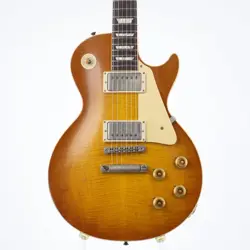 GIBSON CUSTOM SHOP MURPHY LAB 1959 LES PAUL STANDARD HEAVEY AGED GOLDEN POPPY BU