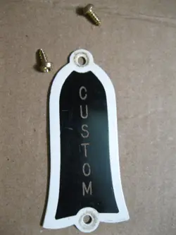 VINTAGE GIBSON TRUSS ROD COVER - CUSTOM