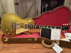 GIBSON â€˜57 LES PAUL GOLDTOP MURPHY LAB LIGHT AGED