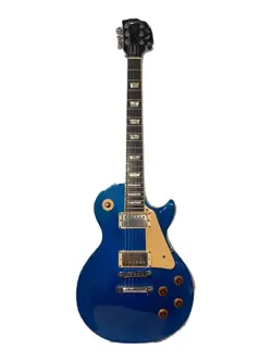 GIBSON ELECTRIC GUITAR LIMITED EDITION LES PAUL 2000 HARD CASE SAPPHIRE USED