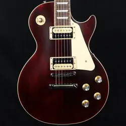 GIBSON EXCLUSIVE LES PAUL TRADITIONAL PRO V SATIN WINE RED