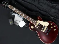 GIBSON EXCLUSIVE LES PAUL TRADITIONAL PRO V SATIN WINE RED