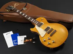 GIBSON LES PAUL TRIBUTE LEFTY SATIN FADED HONEY BURST USA 2018 ELECTRIC GUITAR