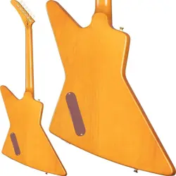 EPIPHONE INSPIRED BY GIBSON  1958 KORINA EXPLORER WHITE PICKGUARD (AGED NATURAL)
