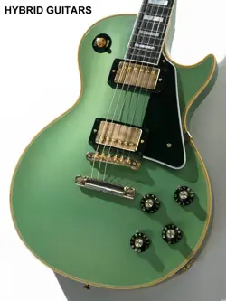 GIBSON CUSTOM SHOP M2M 1968 LES PAUL CUSTOM VOS ALL INVERNESS GREEN 2024