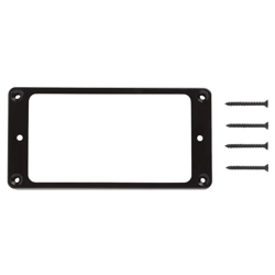 GIBSON LES PAUL BRIDGE PICKUP MOUNTING RING BLACK W/SCREWS GENUINE PART PRPR-020