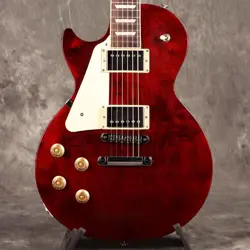 GIBSON USA/LES PAUL STUDIO LEFT HANDED LH WINE RED ELECTRIC GUITAR WITH GIG BAG