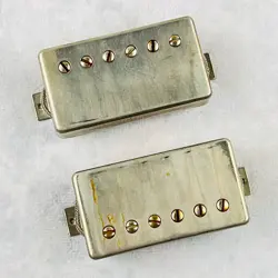 GIBSON CUSTOM SHOP CUSTOMBUCKER HUMBUCKER PICKUP SET VOS - NICKEL