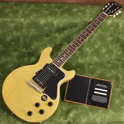GIBSON CUSTOM SHOP 2021 1960 LES PAUL SPECIAL DOUBLE CUT REISSUE VOS TV-YELLOW S