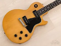1956 GIBSON LES PAUL SPECIAL SINGLE CUT TV YELLOW W/ CASE