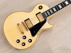 1998 GIBSON CUSTOM SHOP HISTORIC '68 LES PAUL CUSTOM ALPINE WHITE, YAMANO