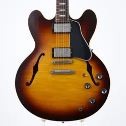 GIBSON CUSTOM SHOP HISTORIC COLLECTION 1963 ES-335 BLOCK NASHVILLE VINTAGE SUNBU