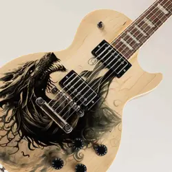 GIBSON DEMO GUITAR MOD COLLECTION LES PAUL STANDARD 60S DRAGON #GG8VL