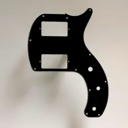 CUSTOM PICKGUARD FOR GIBSON LES PAUL SPECIAL TRIBUTE DC CONVERTS TO HUMBUCKERS