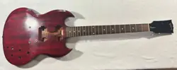 2017 GIBSON SG SPECIAL HUSK WORN CHERRY BODY NECK PROJECT