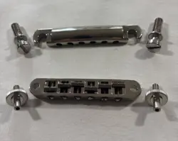 2017 GIBSON SG SPECIAL TUNE-O-MATIC BRIDGE STOPBAR TAILPIECE CHROME W/ HW