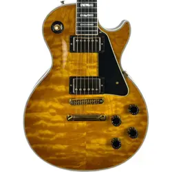 GIBSON CUSTOM SHOP LES PAUL CUSTOM 2018 - QUILT HONEYBURST