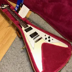 GIBSON USA FLYING V 2015 JAPAN LTD CLASSIC WHITE