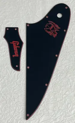 NEW-FOR GIBSON FIREBIRD &TRUSS ROD COVER RED 