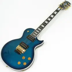 GIBSON CUSTOM SHOP DEMO GUITAR MOD COLLECTION LES PAUL AXCESS FATHOM BLUE PERIME
