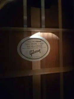 LEFT-HANDED GIBSON