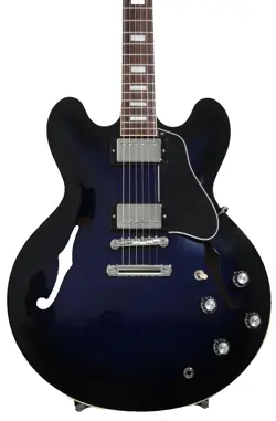 GIBSON ES-335 FIGURED SEMI-HOLLOWBODY ELECTRIC GUITAR - DEEP OCEAN BURST