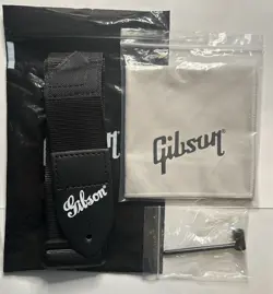 GIBSON GUITAR  LES PAUL SG STANDARD CASE CANDY - STRAP, CLOTH, TRUSS ROD TOOL
