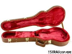 GIBSON USA LES PAUL STANDARD 50S MOLDED HARDSHELL CASE - AMERICAN BROWN