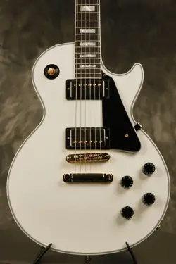 2025 GIBSON CUSTOM SHOP LES PAUL CUSTOM ALPINE WHITE