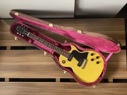 GIBSON CUSTOM SHOP LES PAUL SPECIAL TV YELLOW ELECTRIC GUITAR W/HARD CASE