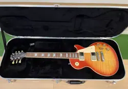 GIBSON USA LES PAUL TRADITIONAL 2015 HERITAGE SUNBURST ELECTRIC GUITAR W/HC