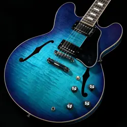 GIBSON EXCLUSIVE ES-335 FIGURED BLUEBERRY BURST WEIGHT: 3.60KG