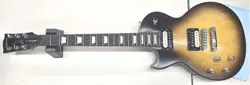 GIBSON TRIBUTE LEFT-HANDED ELECTRIC GUITAR WITH GIG BAG, USED