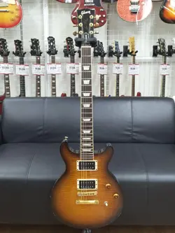 GIBSON STANDARD DC PLUS MAPLE TOP MAHOGANY BODY SEYMOUR DUNCAN PU 24FRET