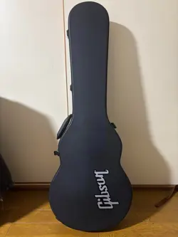 GIBSON LES PAUL HARD CASE BLACK PLUSH INTERIOR FROM JAPAN