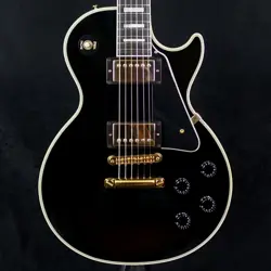 GIBSON CUSTOM SHOP LES PAUL CUSTOM EBONY 2013 USED