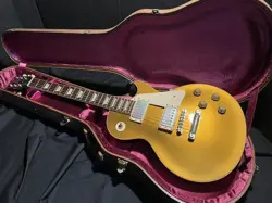 GIBSON CUSTOM SHOP HC LES PAUL STANDARD 1957 REISSUE GOLD TOP USA 2004 E.GUITAR
