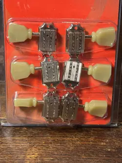 GIBSON DELUXE TUNERS TUNING KEYS PEGS HEADS CHROME