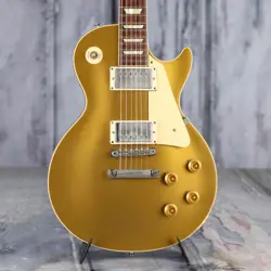 USED GIBSON CUSTOM SHOP 1957 LES PAUL REISSUE, GOLDTOP
