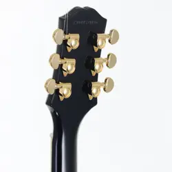 EPIPHONEBY GIBSON LES PAUL CUSTOM EBONY SAFE DELIVERY FROM JAPAN