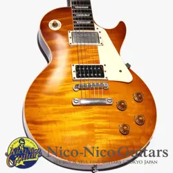 GIBSON CUSTOM SHOP 2011 HISTORIC COLLECTION 1958 LES PAUL FIGURED VOS WESTERN DE