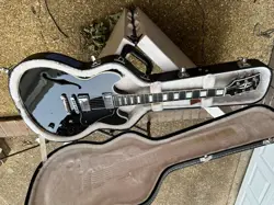 GIBSON MIDTOWN CUSTOM GUITAR SEMI-HOLLOW EBONY WITH GIBSON CASE